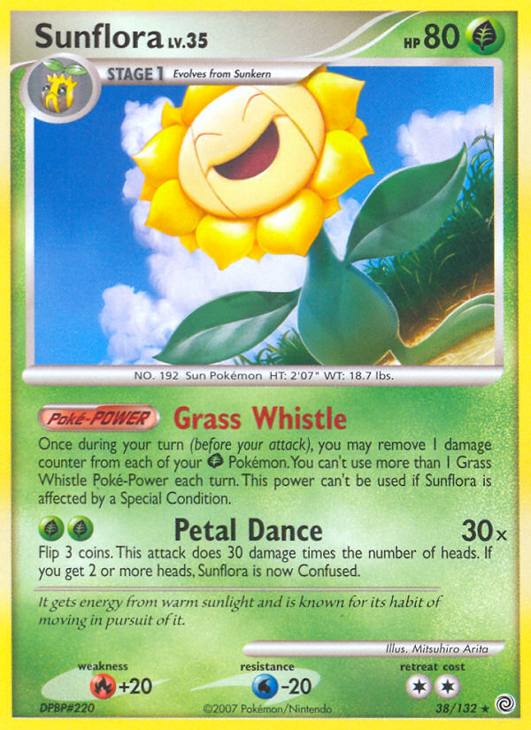 Sunflora (38/132) [Diamond & Pearl: Secret Wonders] | Good Games North