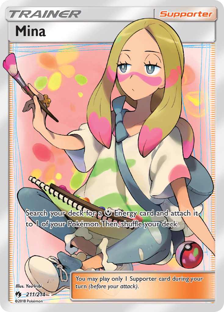 Mina (211/214) [Sun & Moon: Lost Thunder] | Good Games North