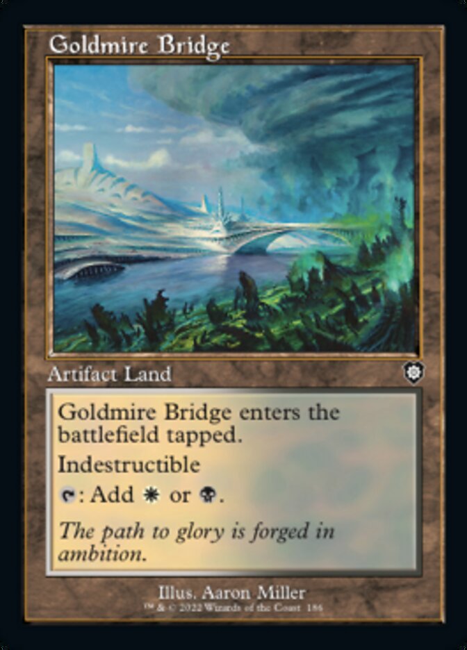 Goldmire Bridge (Retro) [The Brothers' War Commander] | Good Games North