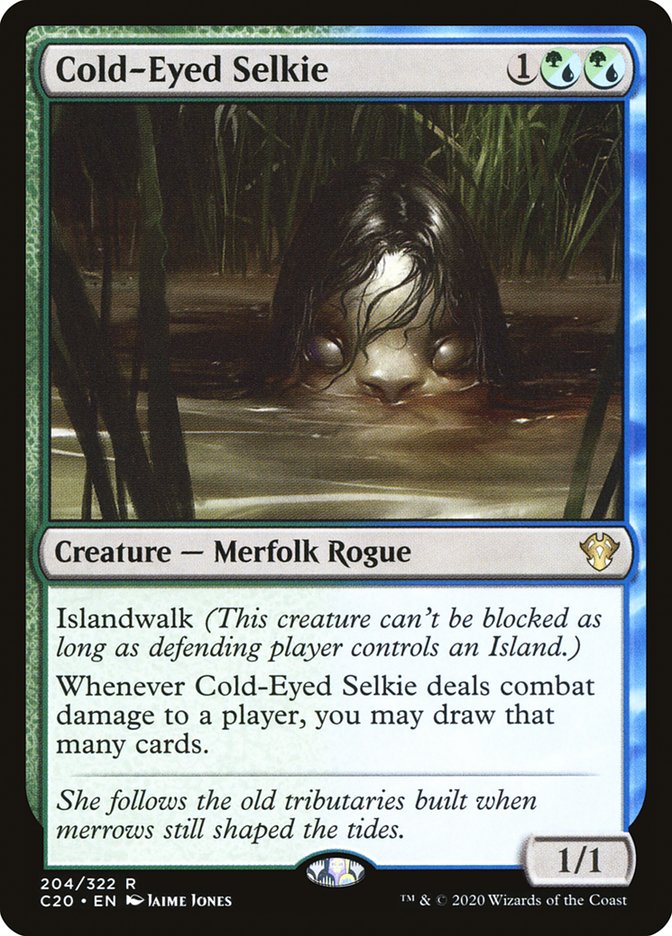 Cold-Eyed Selkie [Commander 2020] | Good Games North