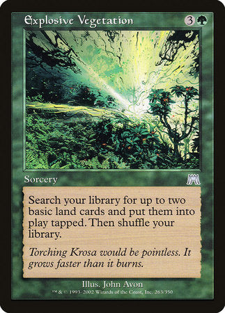 Explosive Vegetation [Onslaught] | Good Games North