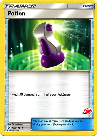 Potion (127/149) (Charizard Stamp #14) [Battle Academy 2020] | Good Games North