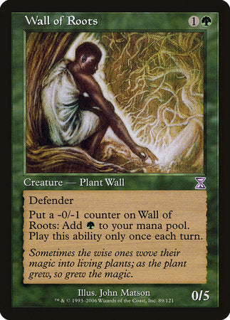 Wall of Roots [Time Spiral Timeshifted] | Good Games North