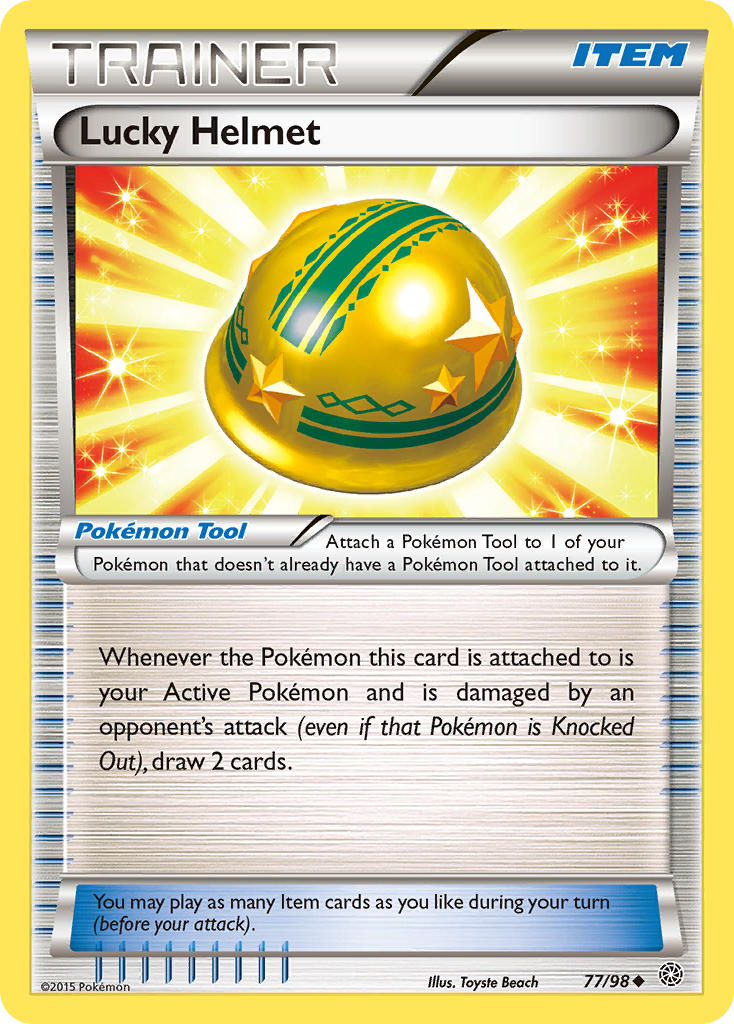 Lucky Helmet (77/98) [XY: Ancient Origins] | Good Games North