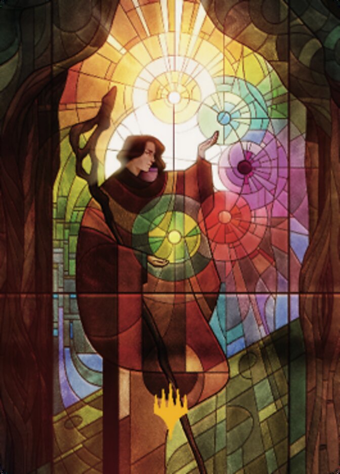Jodah, the Unifier Art Card (Gold-Stamped Signature) [Dominaria United Art Series] | Good Games North