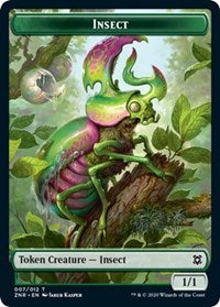 Insect // Kor Warrior Double-sided Token [Zendikar Rising Tokens] | Good Games North