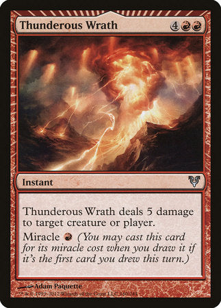 Thunderous Wrath [Avacyn Restored] | Good Games North