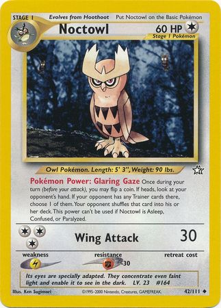 Noctowl (42/111) [Neo Genesis Unlimited] | Good Games North