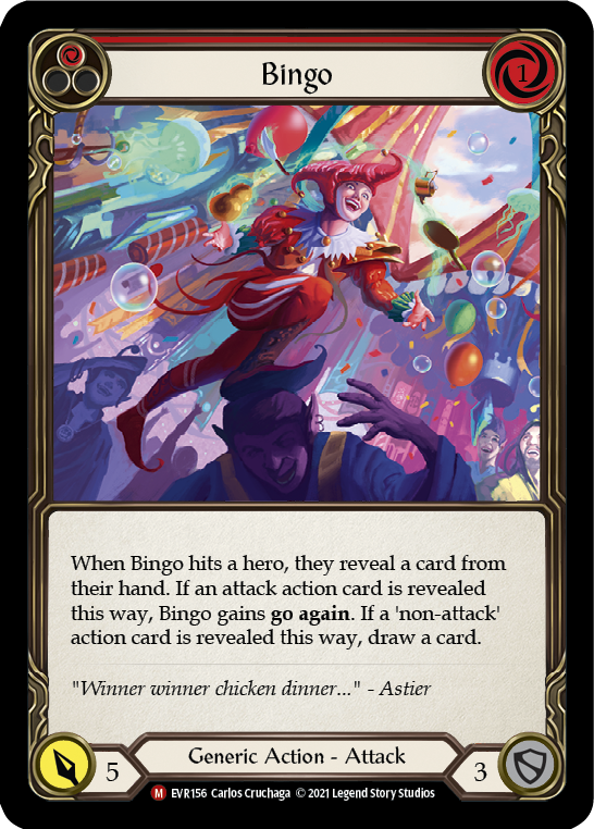 Bingo [EVR156] (Everfest)  1st Edition Rainbow Foil | Good Games North