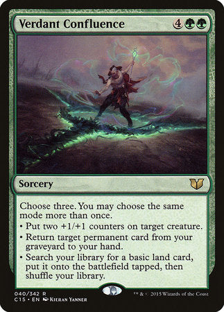 Verdant Confluence [Commander 2015] | Good Games North