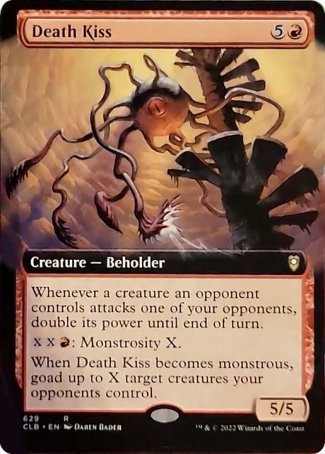 Death Kiss (Extended Art) [Commander Legends: Battle for Baldur's Gate] | Good Games North
