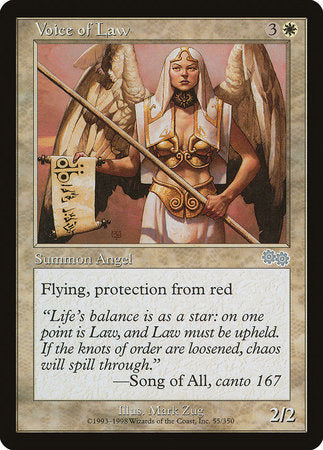Voice of Law [Urza's Saga] | Good Games North