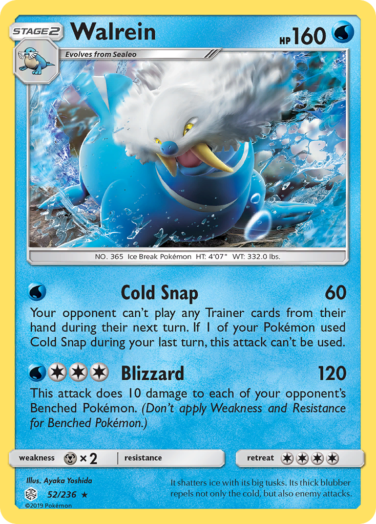 Walrein (52/236) [Sun & Moon: Cosmic Eclipse] | Good Games North