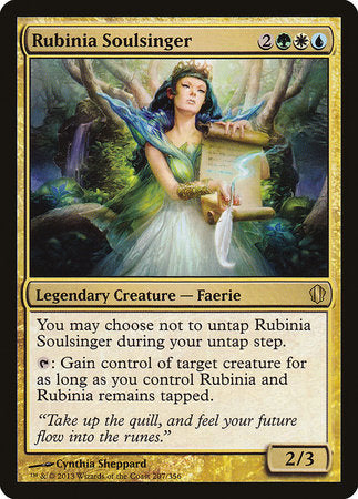 Rubinia Soulsinger [Commander 2013] | Good Games North
