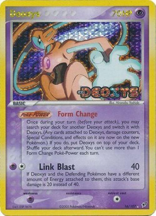 Deoxys (16/107) (Stamped) [EX: Deoxys] | Good Games North