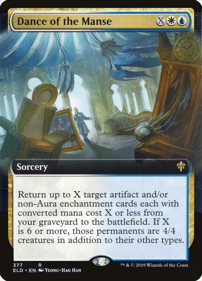 Dance of the Manse (Extended Art) [Throne of Eldraine] | Good Games North