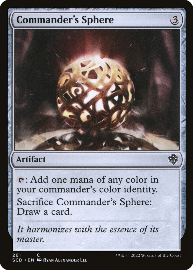 Commander's Sphere [Starter Commander Decks] | Good Games North