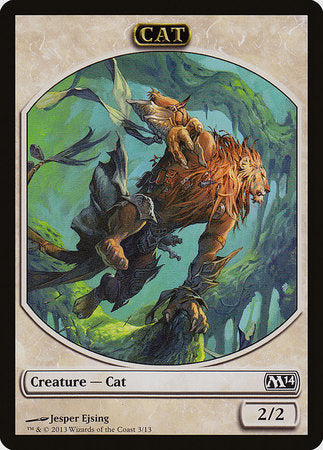 Cat Token [Magic 2014 Tokens] | Good Games North