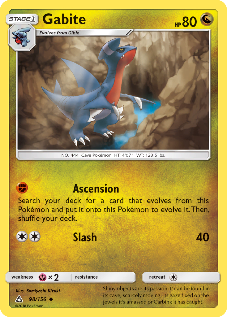Gabite (98/156) [Sun & Moon: Ultra Prism] | Good Games North