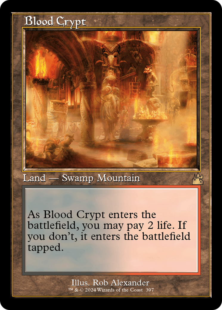 Blood Crypt (Retro) [Ravnica Remastered] | Good Games North