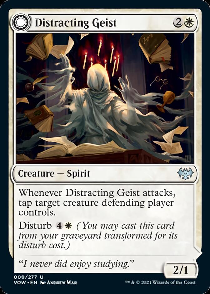 Distracting Geist // Clever Distraction [Innistrad: Crimson Vow] | Good Games North