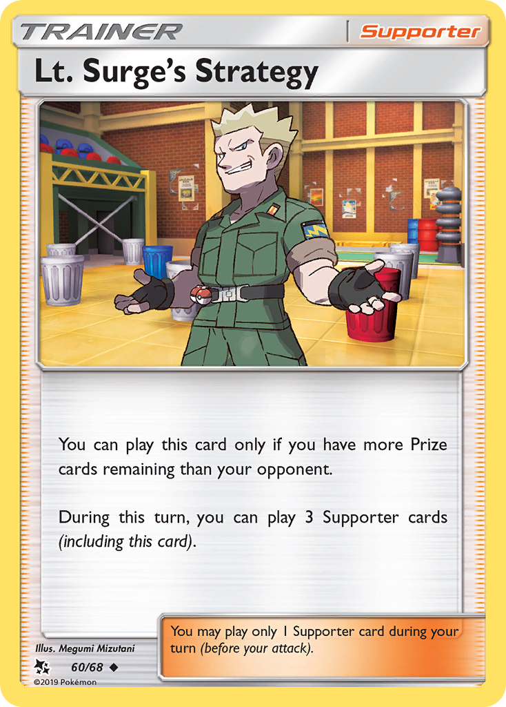 Lt. Surge's Strategy (60/68) [Sun & Moon: Hidden Fates] | Good Games North