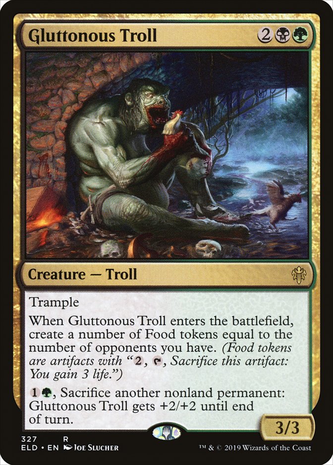 Gluttonous Troll [Throne of Eldraine] | Good Games North