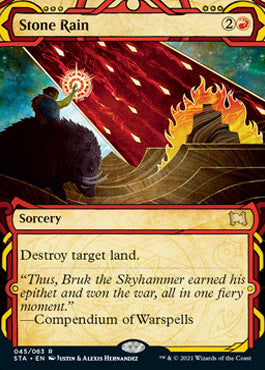 Stone Rain (Etched Foil) [Strixhaven Mystical Archive] | Good Games North