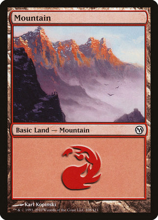 Mountain (108) [Duels of the Planeswalkers] | Good Games North