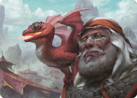 Dragon Whelp Art Card [Dominaria United Art Series] | Good Games North