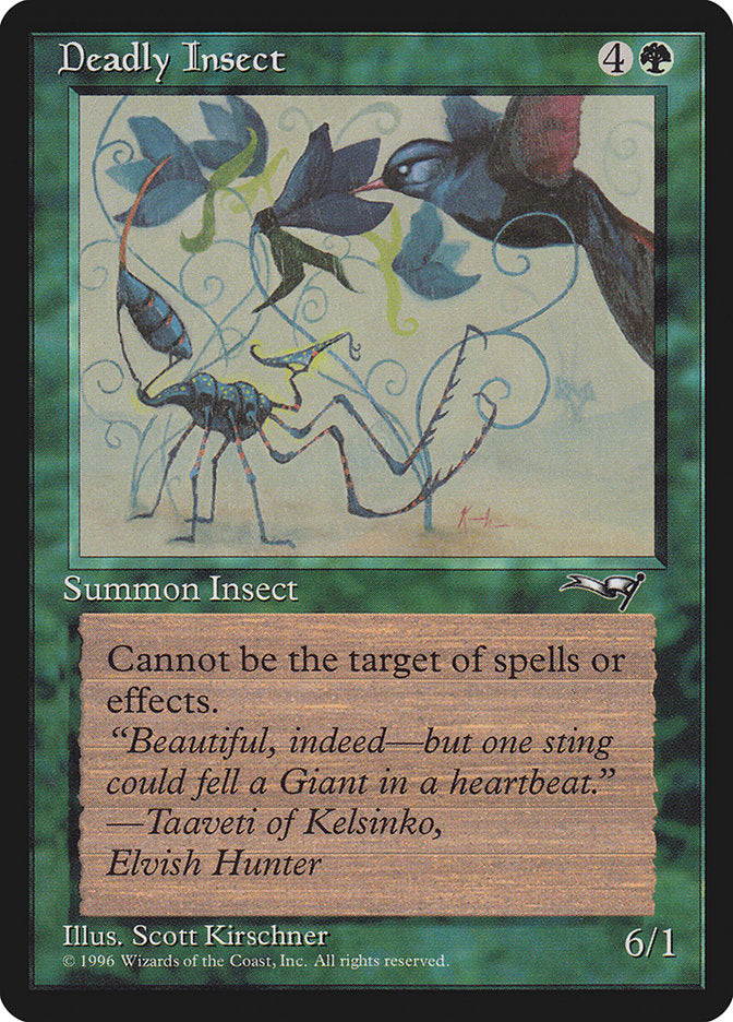 Deadly Insect (Bird Art) [Alliances] | Good Games North