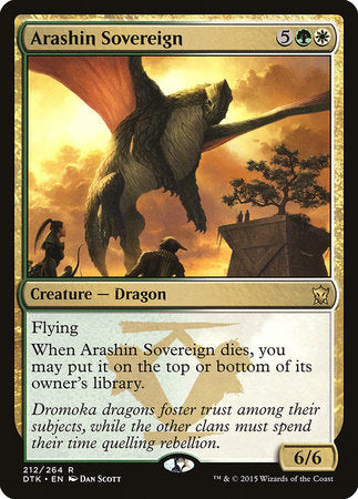 Arashin Sovereign [Dragons of Tarkir] | Good Games North