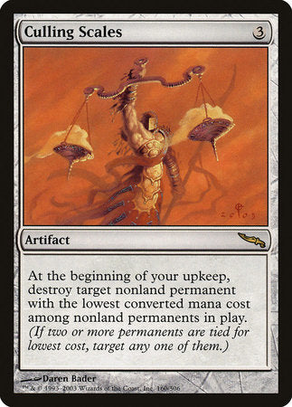 Culling Scales [Mirrodin] | Good Games North