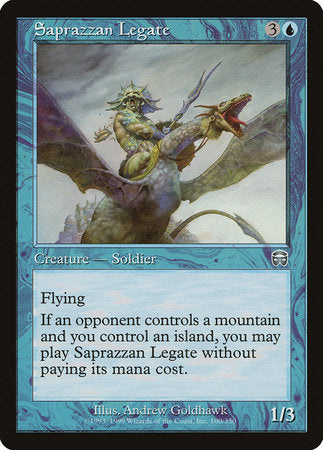 Saprazzan Legate [Mercadian Masques] | Good Games North