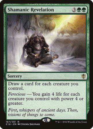Shamanic Revelation [Commander 2016] | Good Games North