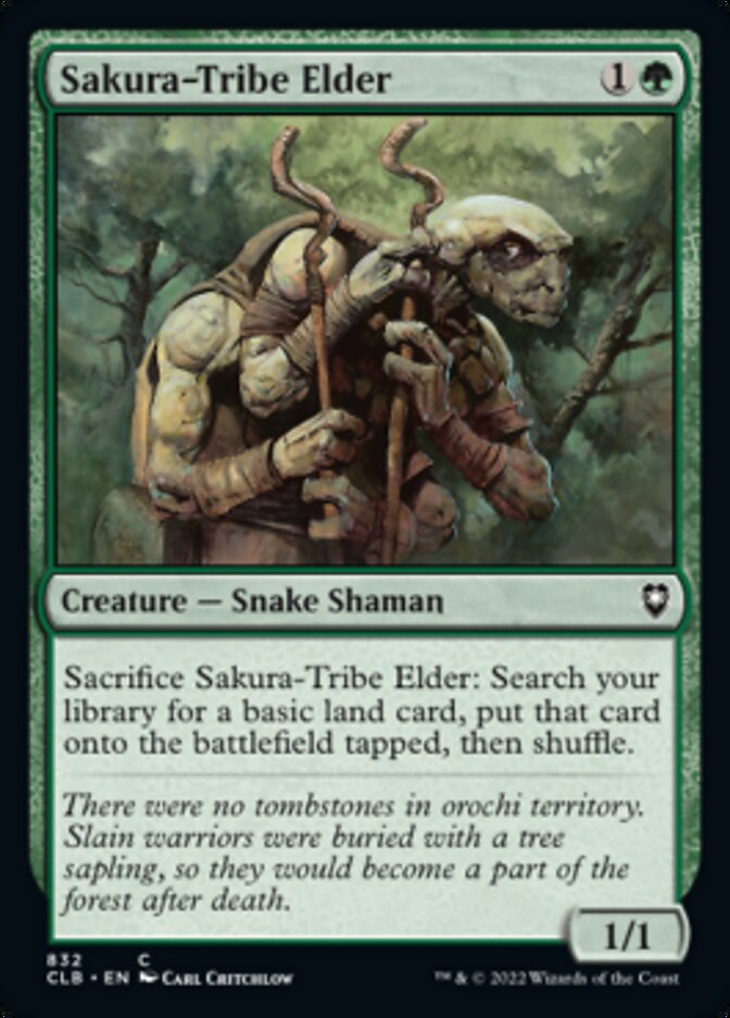 Sakura-Tribe Elder [Commander Legends: Battle for Baldur's Gate] | Good Games North