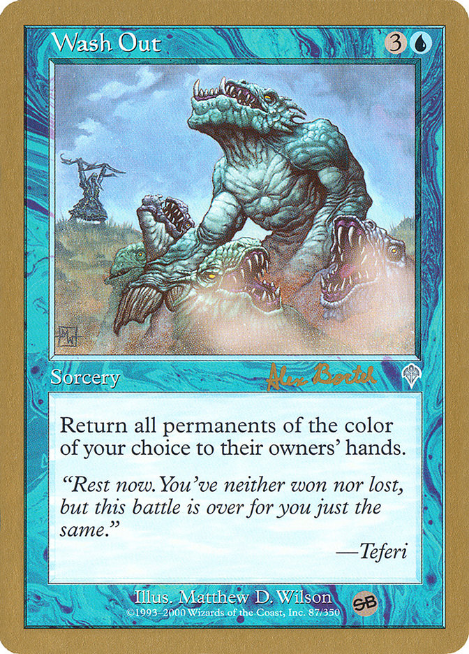 Wash Out (Alex Borteh) (SB) [World Championship Decks 2001] | Good Games North