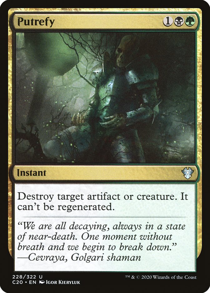 Putrefy [Commander 2020] | Good Games North