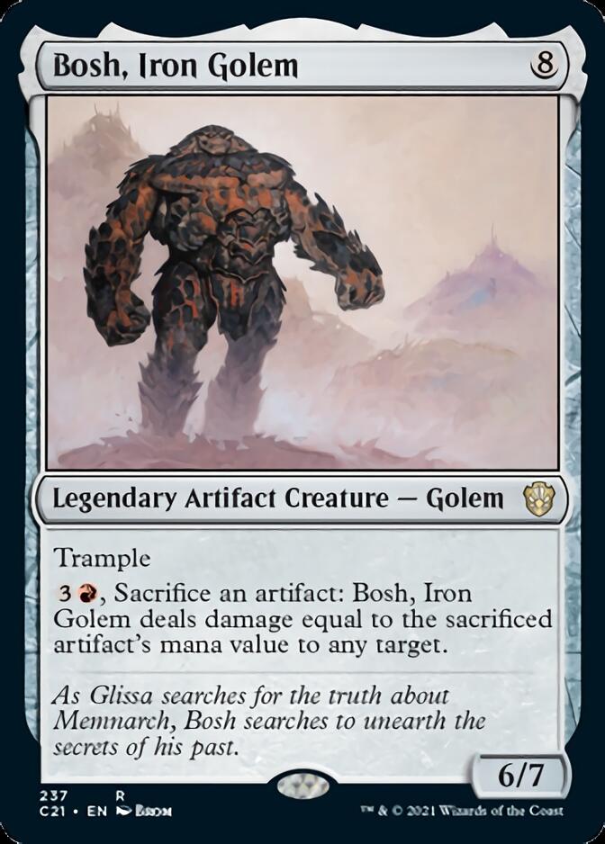 Bosh, Iron Golem [Commander 2021] | Good Games North