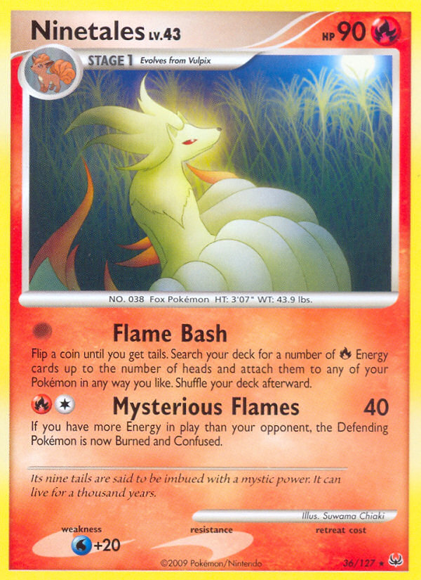 Ninetales (36/127) [Platinum: Base Set] | Good Games North