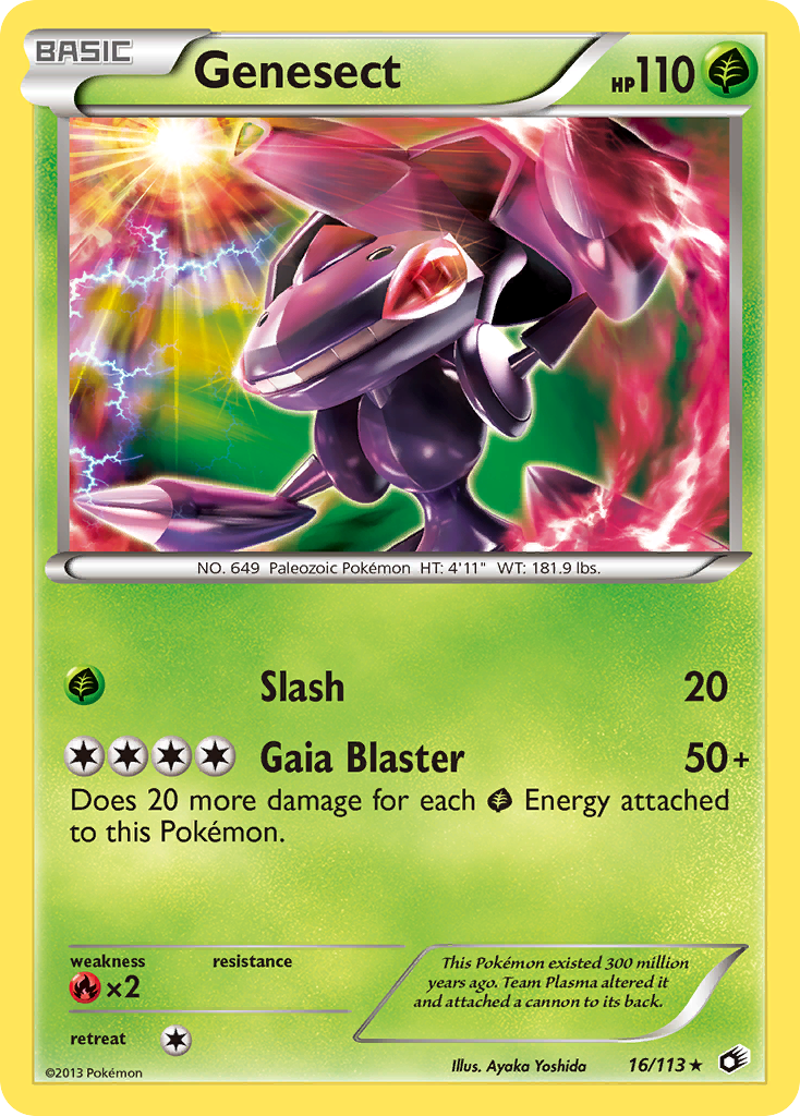 Genesect (16/113) [Black & White: Legendary Treasures] | Good Games North