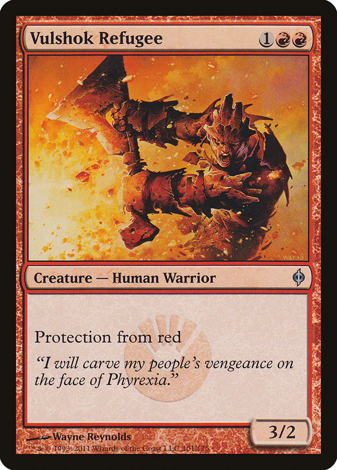Vulshok Refugee [New Phyrexia] | Good Games North