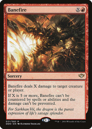 Banefire [Duel Decks: Speed vs. Cunning] | Good Games North