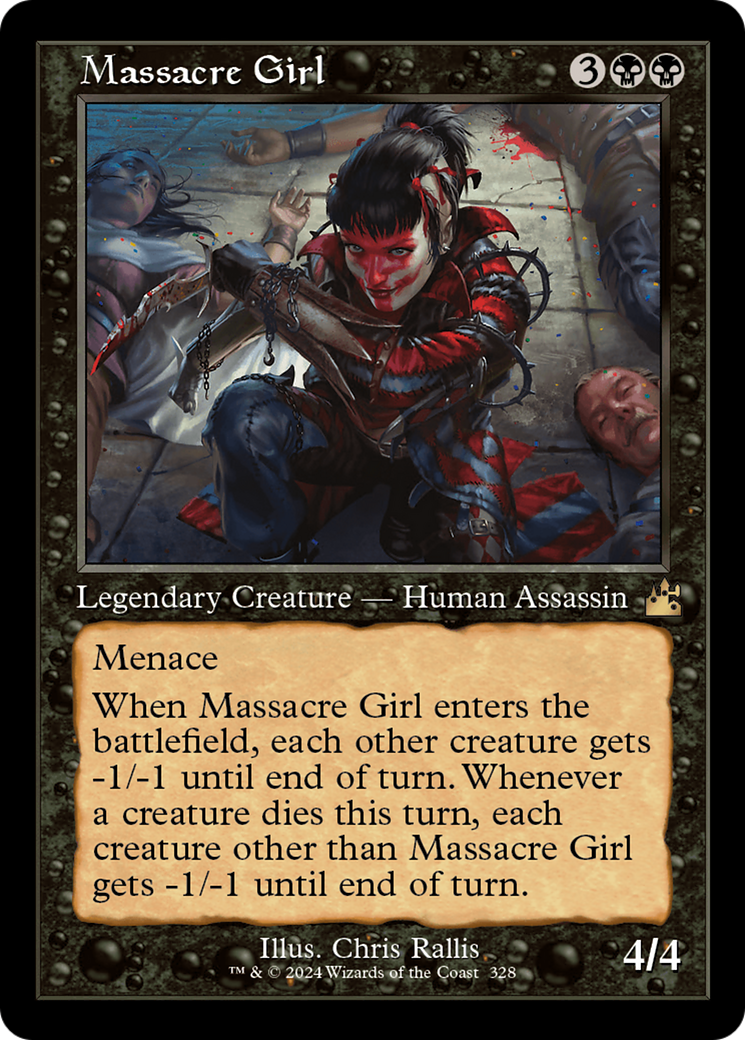 Massacre Girl (Retro) [Ravnica Remastered] | Good Games North