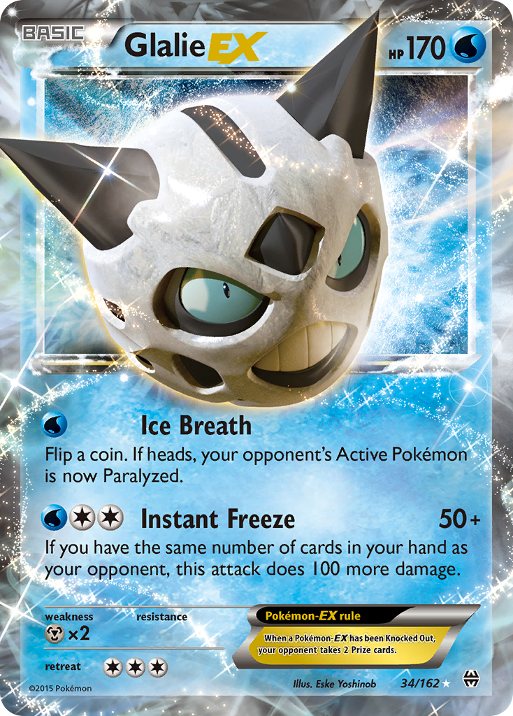 Glalie EX (34/162) [XY: BREAKthrough] | Good Games North