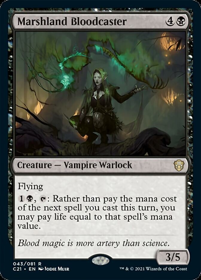 Marshland Bloodcaster [Commander 2021] | Good Games North