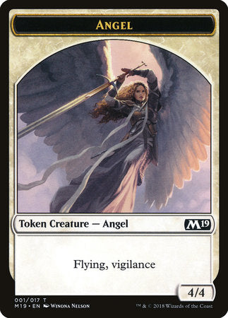 Angel Token [Core Set 2019 Tokens] | Good Games North