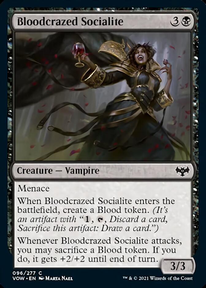 Bloodcrazed Socialite [Innistrad: Crimson Vow] | Good Games North