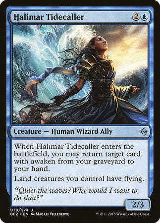 Halimar Tidecaller [Battle for Zendikar] | Good Games North