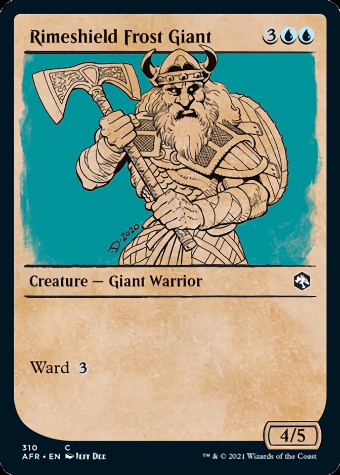 Rimeshield Frost Giant (Showcase) [Dungeons & Dragons: Adventures in the Forgotten Realms] | Good Games North